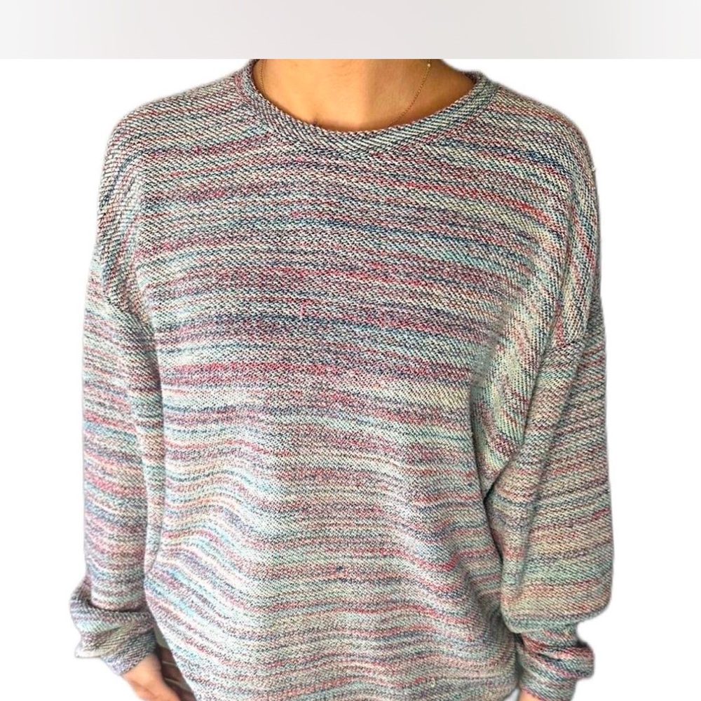 Colorful Knit Sweater